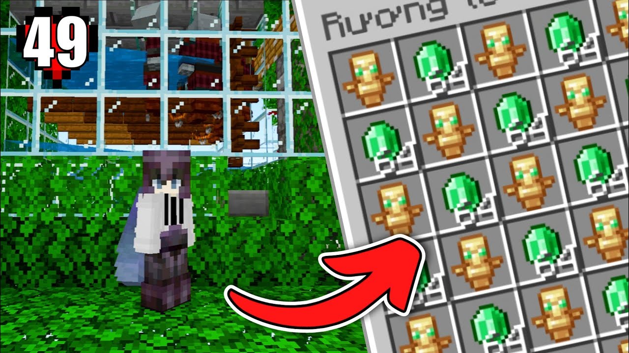 Mình phục thù bằng máy Farm Totem siêu cấp!!!! | Minecraft sinh tồn 1.21 | tập 49