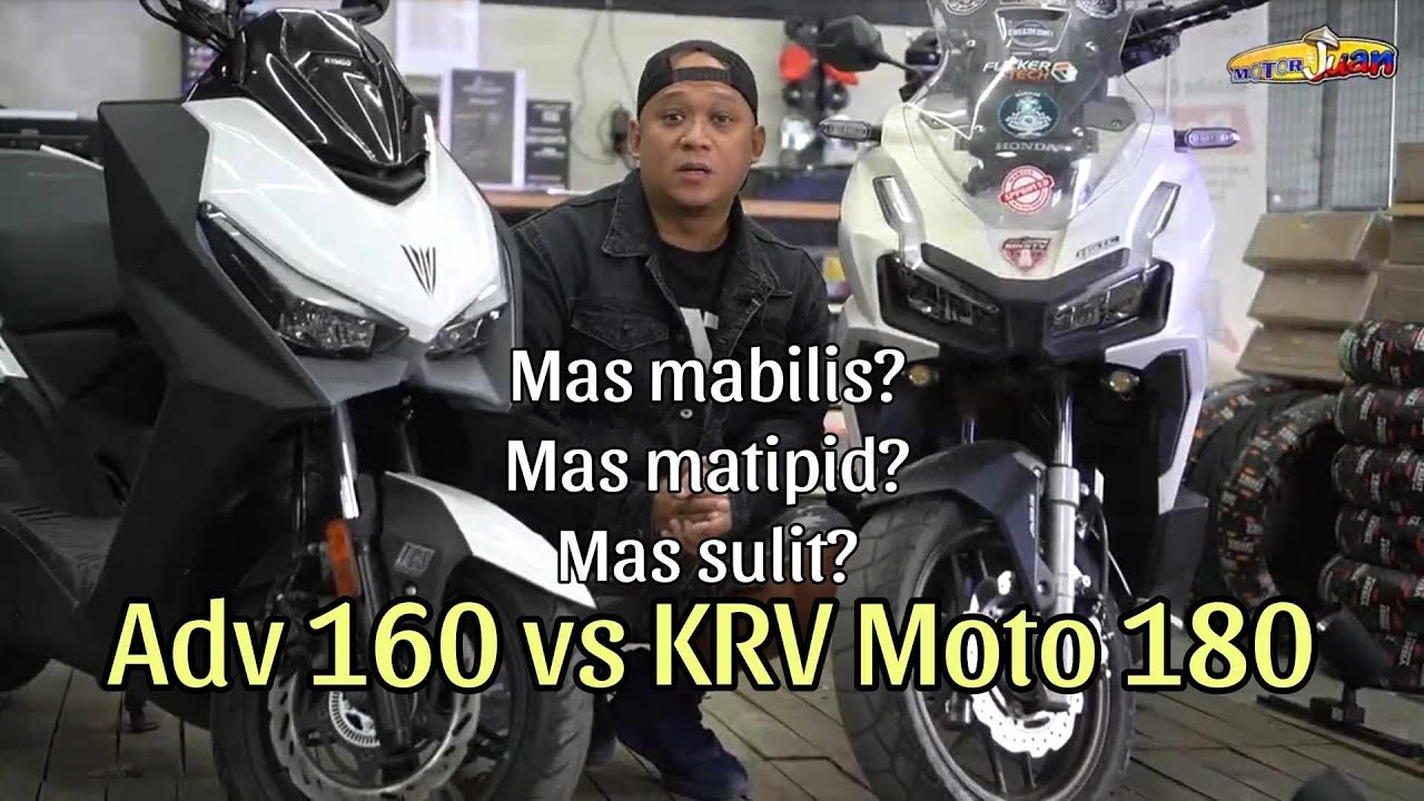 ADV 160 vs KRV Moto 180 | Battle of the Premium' Scooters