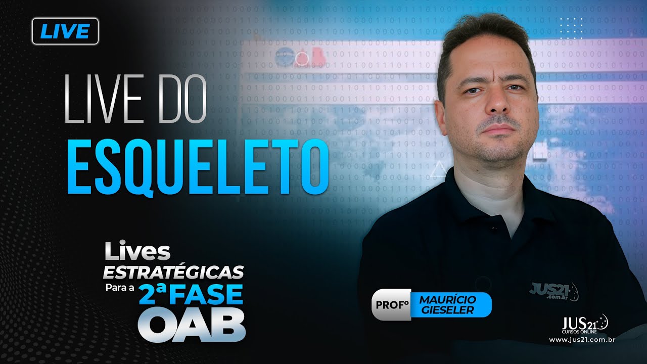 Live do Esqueleto - Prof&ordm; Maur&iacute;cio Gieseler