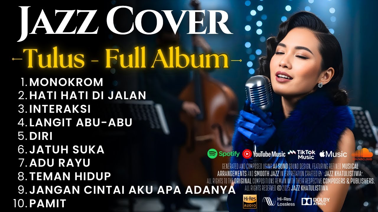 Kumpulan Lagu Tulus Terbaik | Smooth Jazz Cover by JAZZ KHATULISTIWA