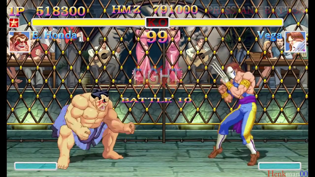 Ultra Street Fighter II E Honda Arcade