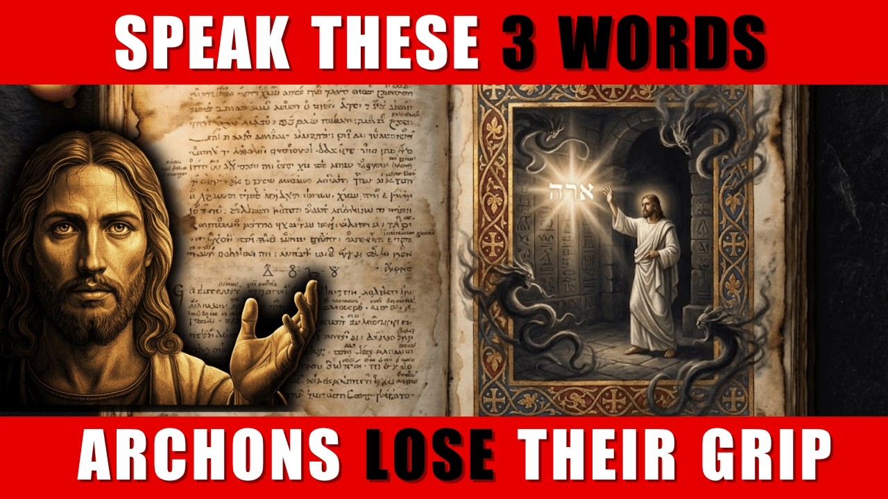 Jesus Revealed 3 Aramaic Words That Sever Archon Cords Tonight — Church Burned This
