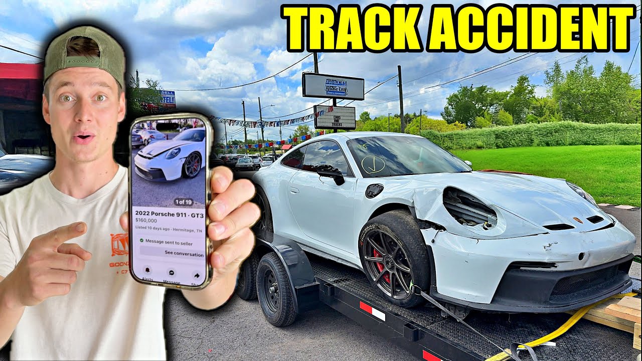 Rebuilding A Wrecked 2022 Porsche GT3 From FB Marketplace