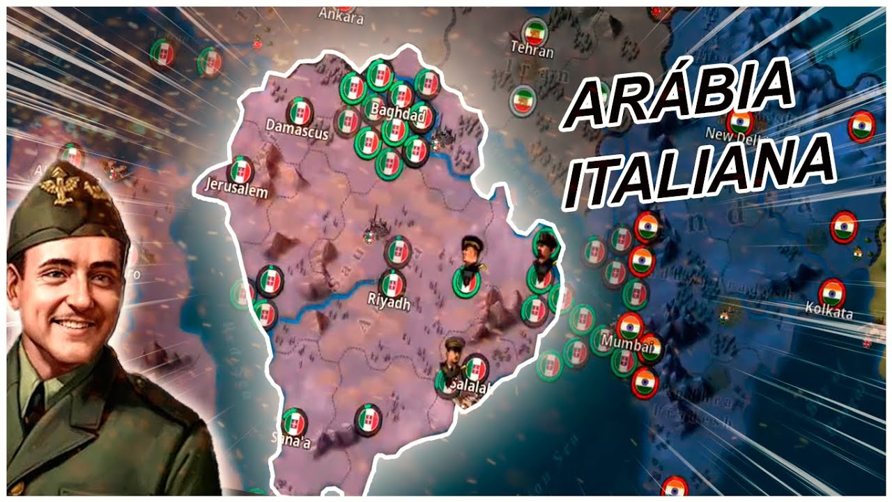 ARÁBIA ITALIANA - World Conqueror 4 (Ep3)