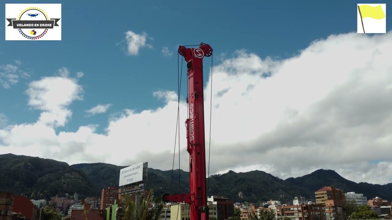 VOLANDO EN DRONE 4K - RETORNO METRO LOS HEROES   INTERCAMBIADOR VIAL CALLE 72