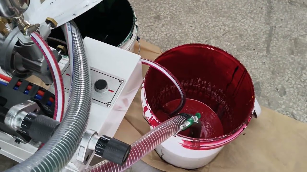 Testing of Square Bottom Paper Bag Machine with Printer Inline