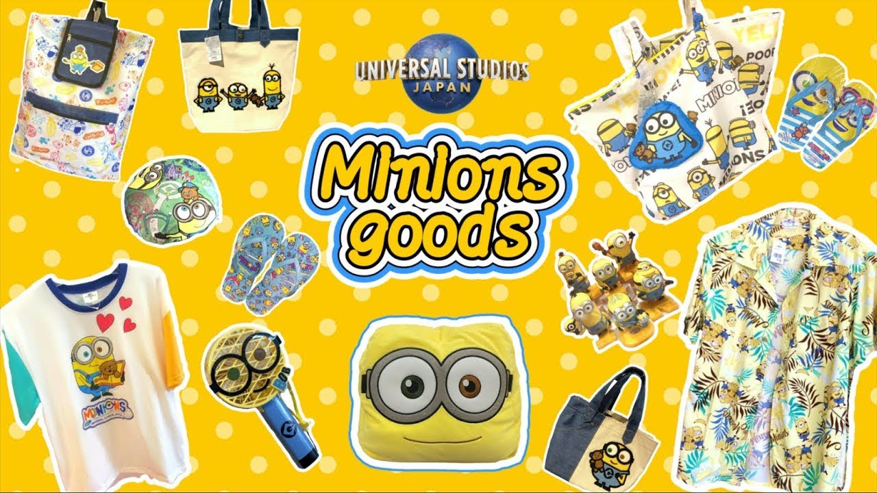 【USJ】ミニオン定番グッズです。人気のあるグッズばかりをセレクトしました。ご参考になれば嬉しいです。