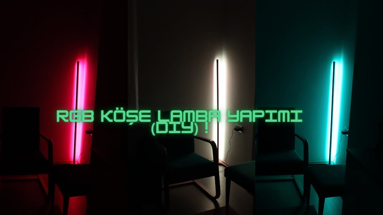 RGB Köşe Lamba Yapımı  (DIY)