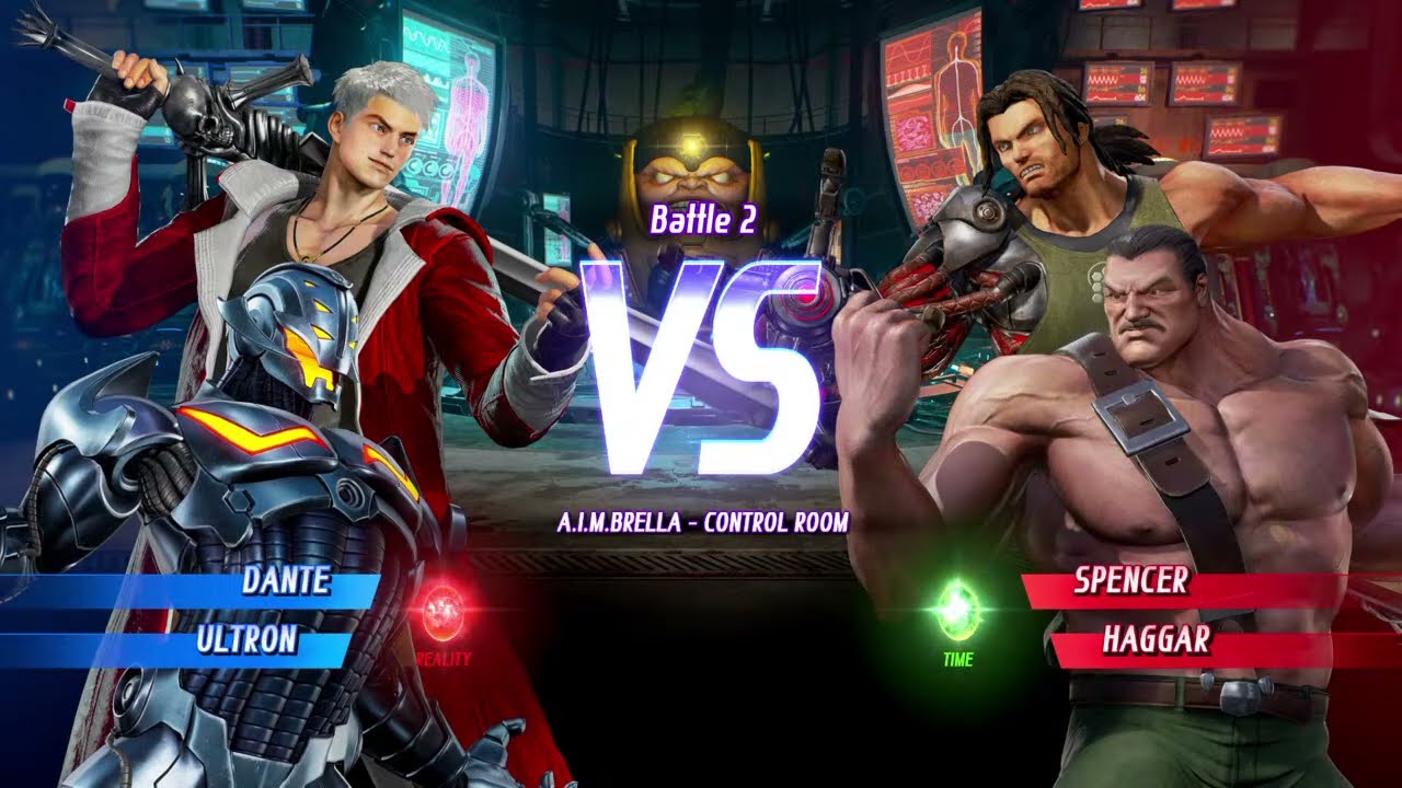 Marvel VS Capcom Infinite Arcade Mode with Premium Costume Characters