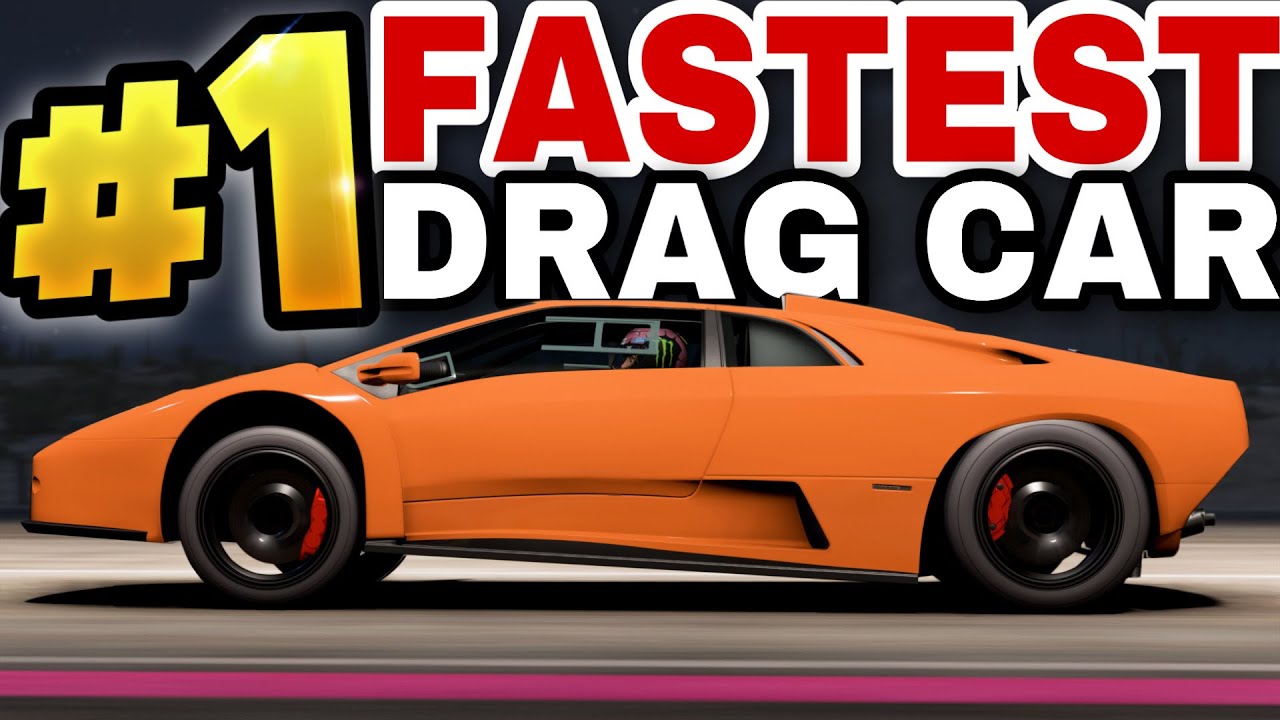 FORZA HORIZON 5 - №1 САМЫЙ БЫСТРЫЙ ДРЭГ-КАР (DIABLO GTR)🥇