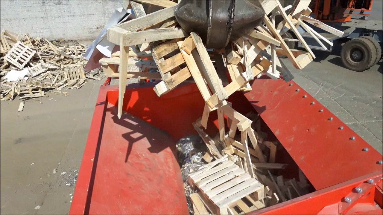 Macchina mobile Pallet di legno