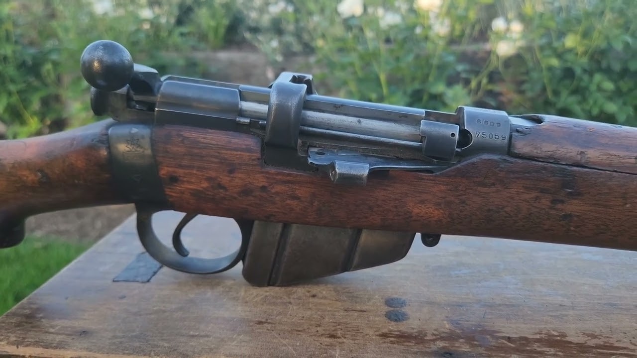 Lee-Enfields - 1917 Lithgow 'Marksman' SMLE rifle