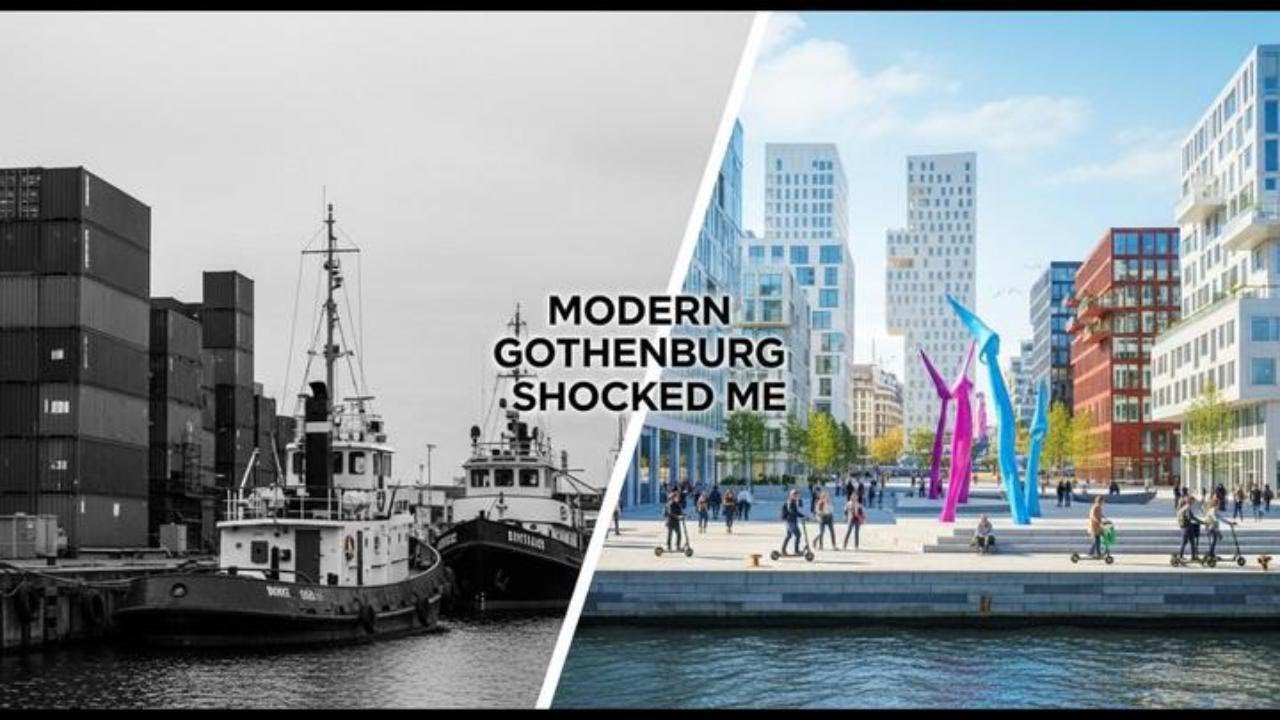 Gothenburg Walking Tour: Modern Design Wonders 4K