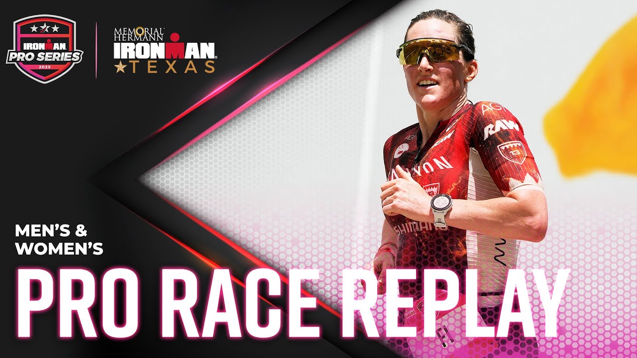 Повтор профессионального заезда | Чемпионат Северной Америки IRONMAN Memorial Hermann Texas 2025