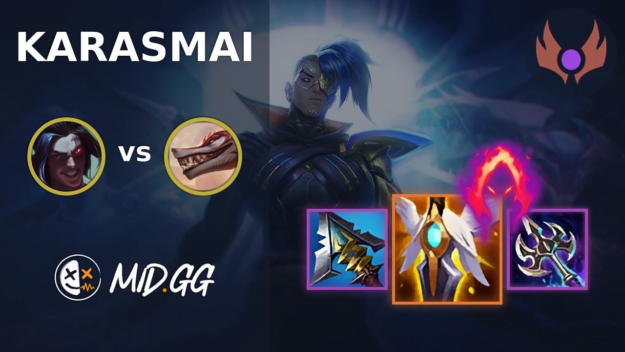 MID.GG: [ KarasMai ] Kayn JUNGLE vs Naafiri | NA MASTER | LOL Season 2026