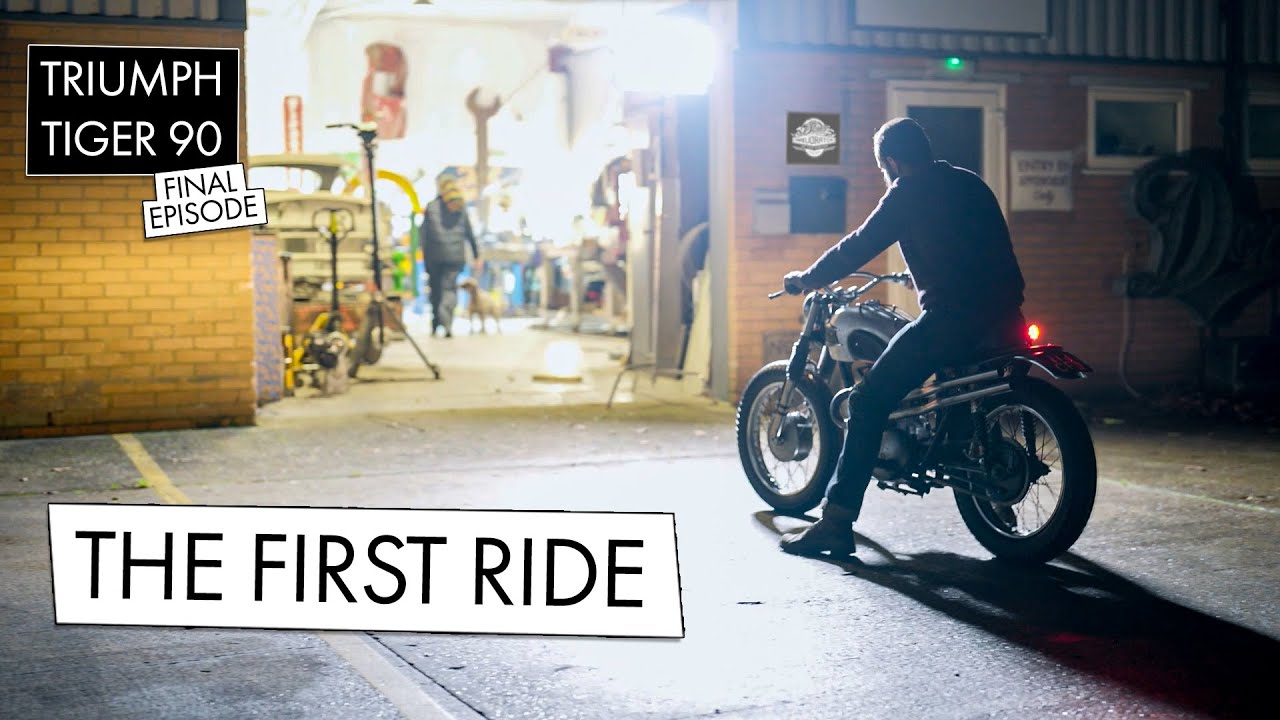 THE FIRST RIDE! | Triumph Tiger 90 Restoration