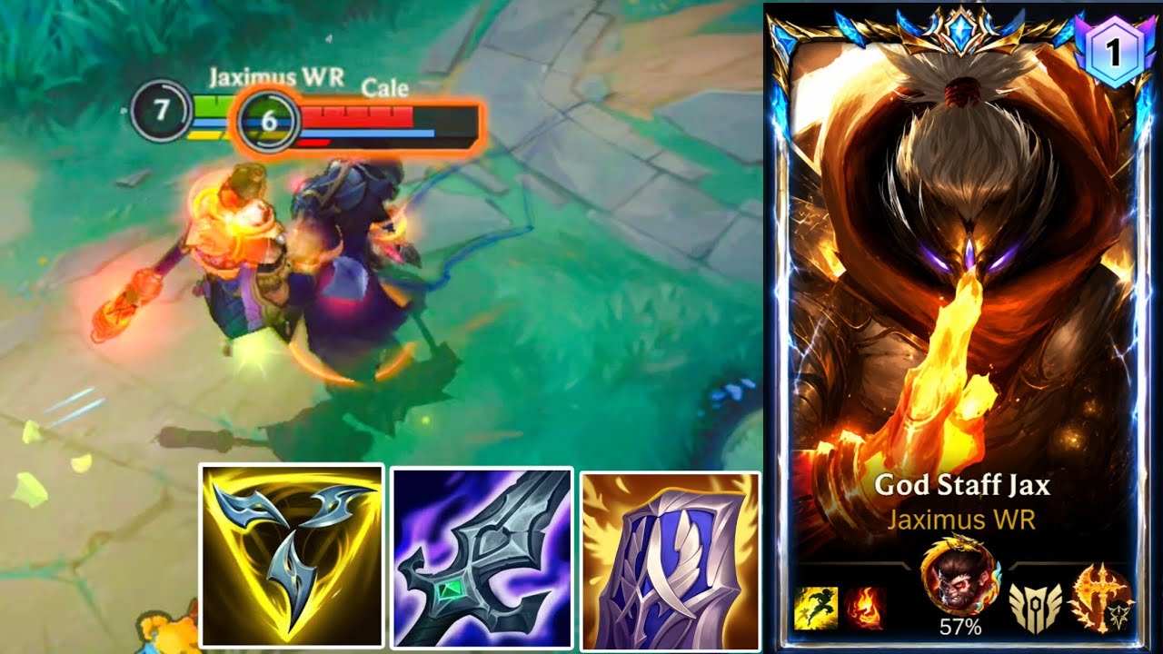 RANK 1 JAX CRUSHES DARIUS with This BROKEN Build & Rune Setup! 🔥 | WILD RIFT 