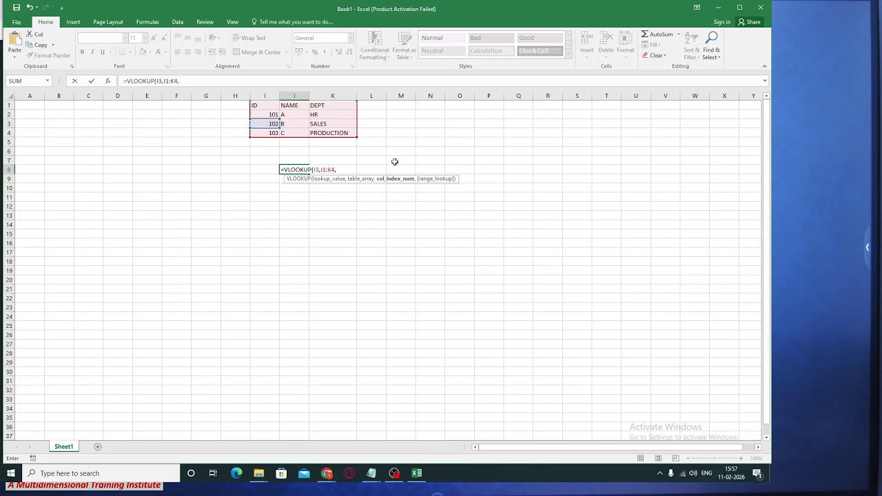 Advance Excel | Computer Proficiency | Class-7 |  VLOOKUP & HLOOKUP | Convolution | PKD | A.C