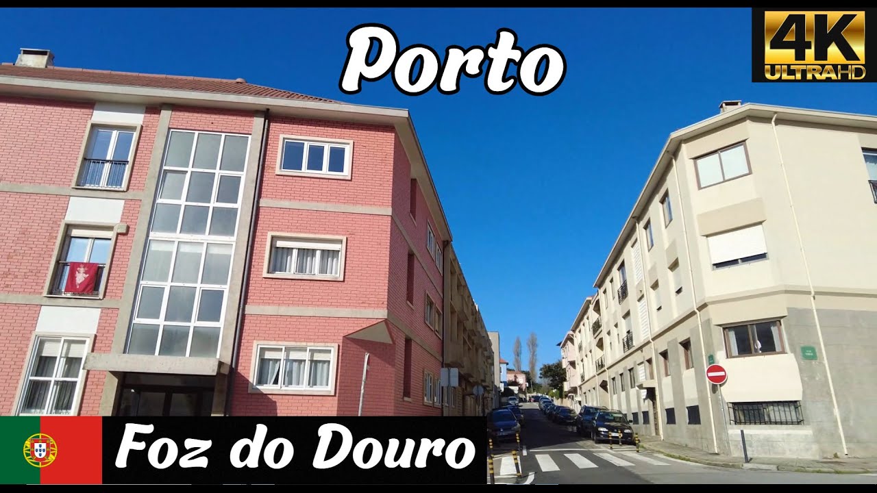 Foz do Douro | Porto | Portugal 4K City Walk