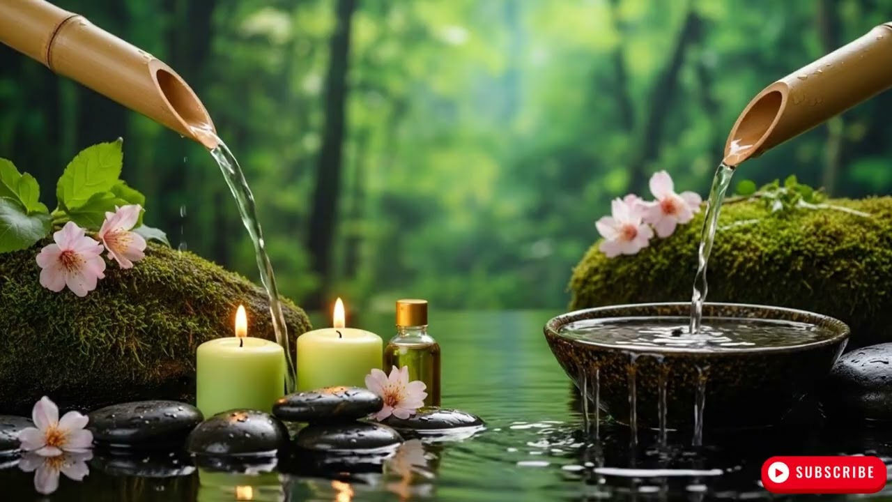 Relaxing Music Heals Stress and Anxiety - Insomnia, Meditation Music Relax Mind, Body & Fatigue