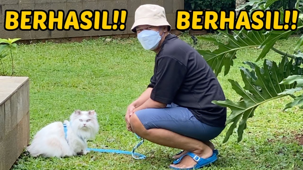 AKHIRNYA! BISA AJAK LEON KE TAMAN PAKE TALI TUNTUN
