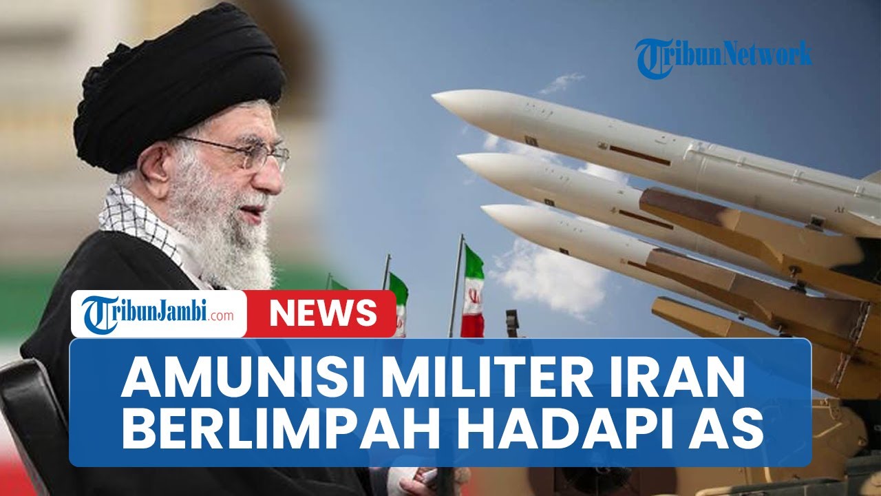 🔴Stok Amunisi Melimpah, Iran Gertak AS Akan Akan Lakukan Serangan Tanpa Batas