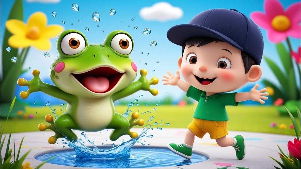 La Ranita Saltarina 🐸 | Canción Infantil Divertida