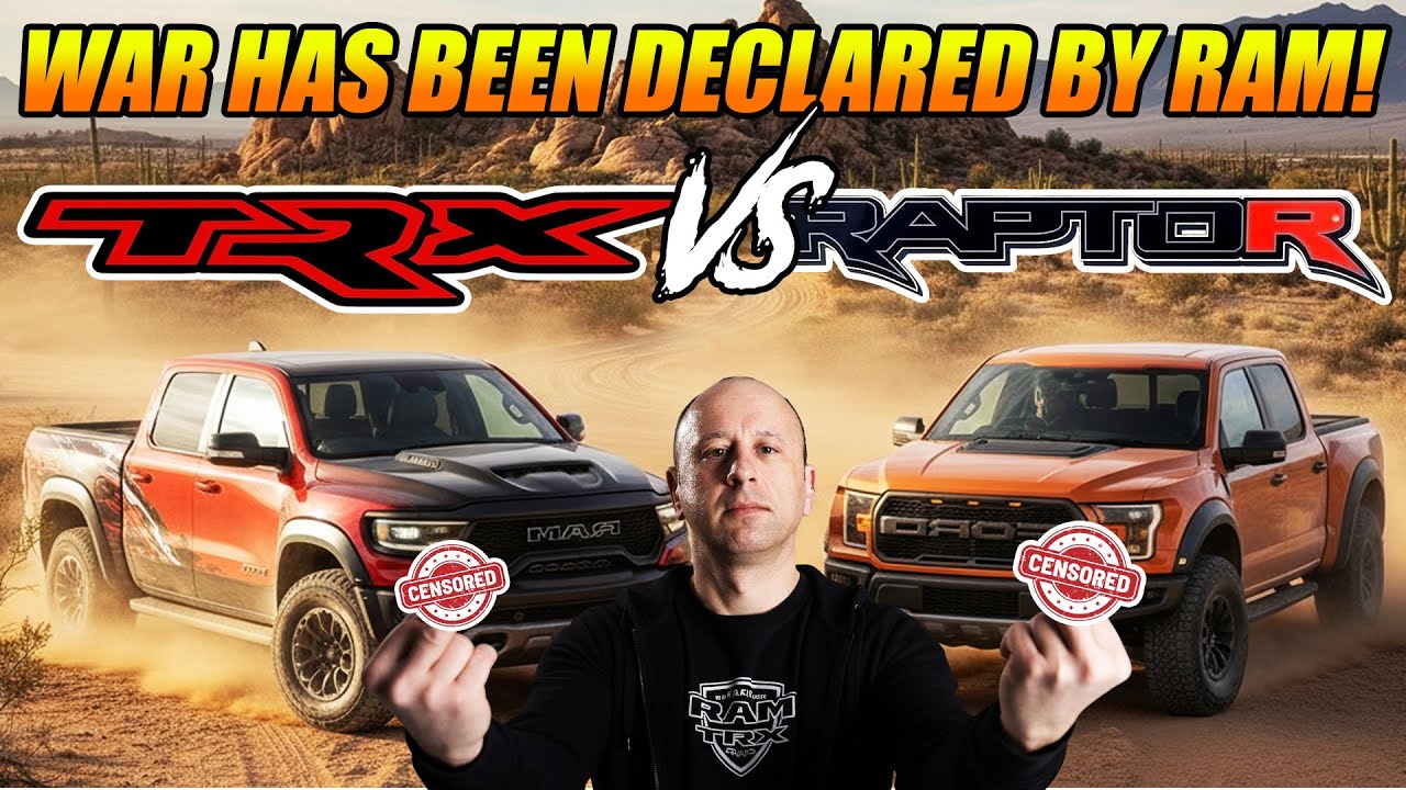RAM TRX только что объявил войну Ford Raptor R! Сравнение