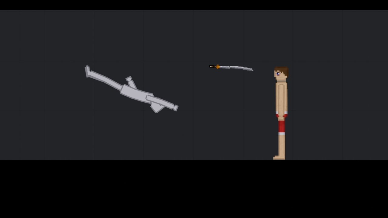 Humans Throwing Weapons At Each Other In People Playground (41)