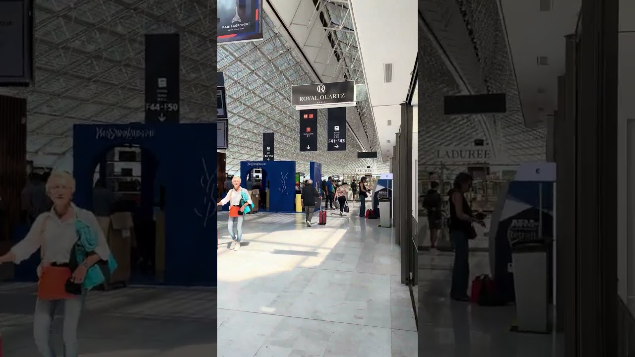 Paris Charles de Gaulle Airport (CDG) gates - France