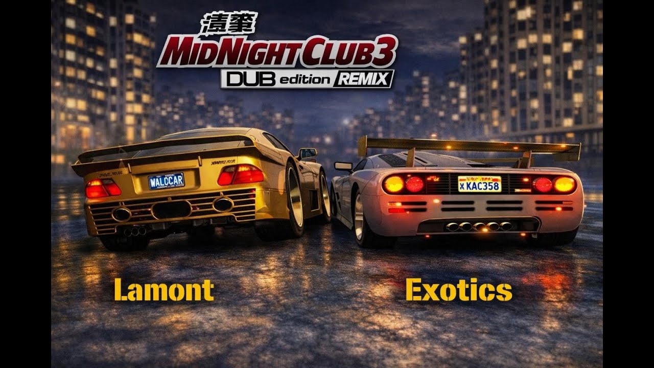 GANHAMOS A LAMBORGHINI MURCIELAGO - MIDNIGHT CLUB 3