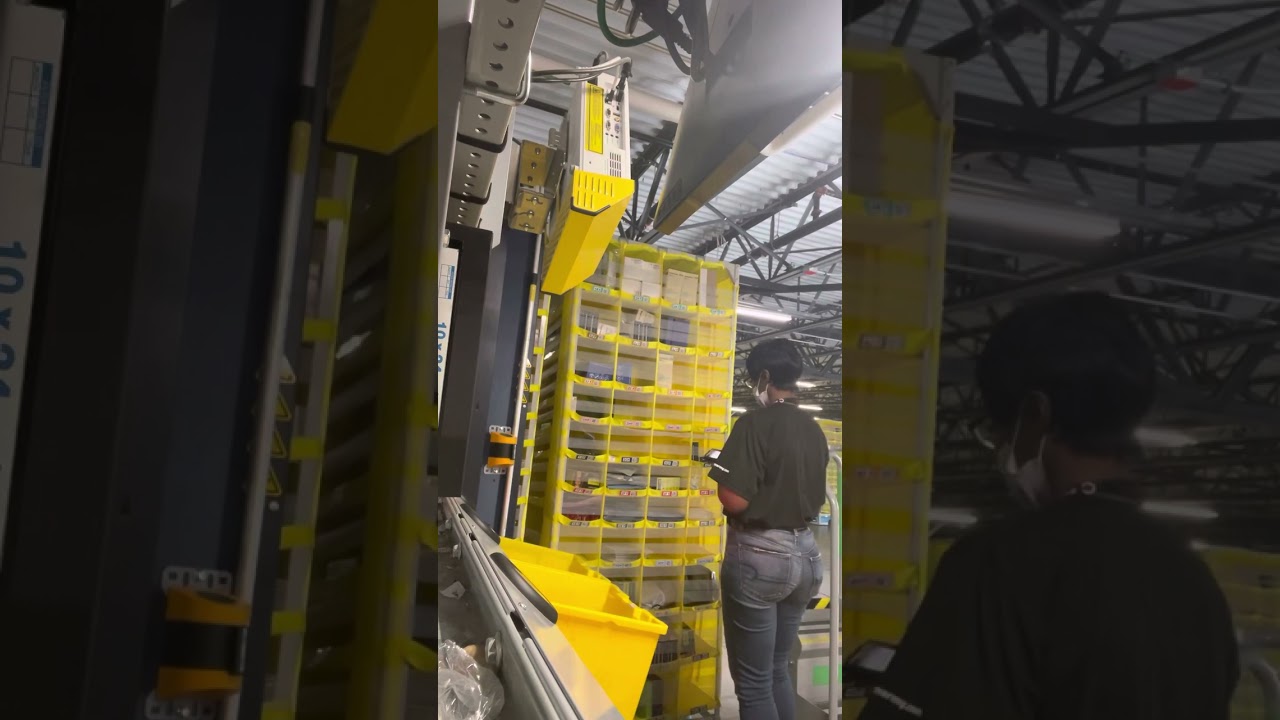 Cycle counting at Amazon #amazon #wearhouse