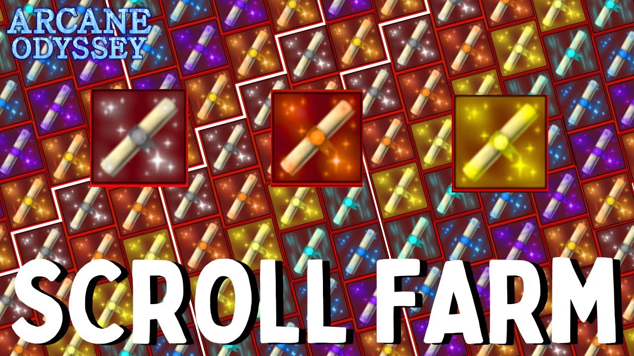 BEST Scroll Farming Guide | Arcane Odyssey