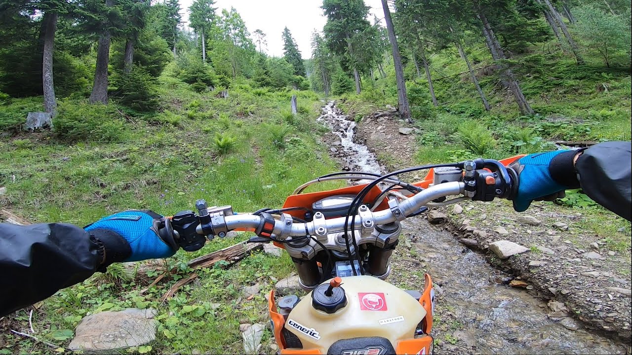 Crazy Romanian Hard Enduro KTM 520 EXC
