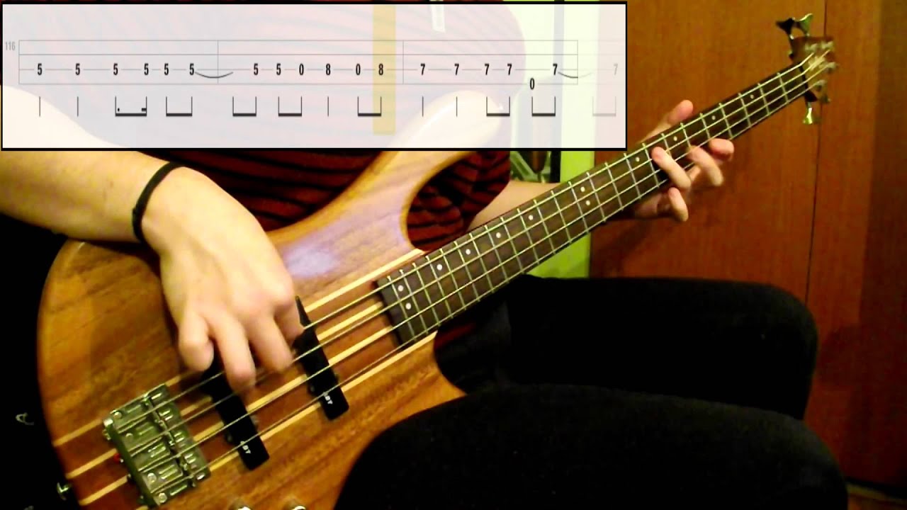 Metallica - Creeping Death (Bass Cover) (Play Along Tabs In Video)