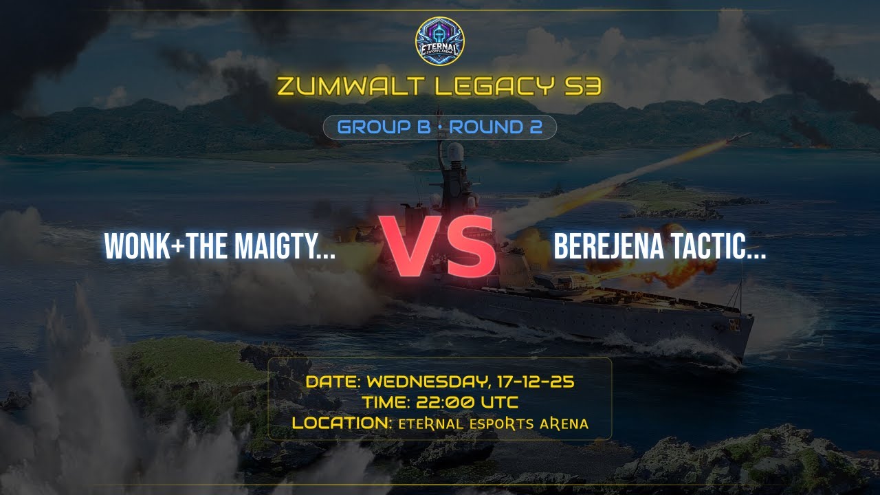 WONK+THE MAIGTY BOY vs BEREJENA TACTICA //\\ Tour : Zumwalt legacy S3 //\\Group: B //\\ Round: 2