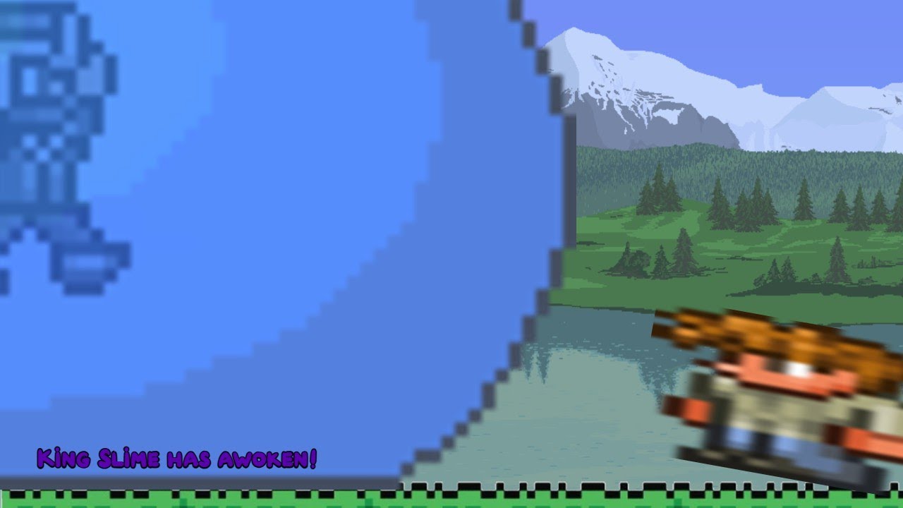 Terraria King Slime-Calamity INFERNUM mode-SUMMONER