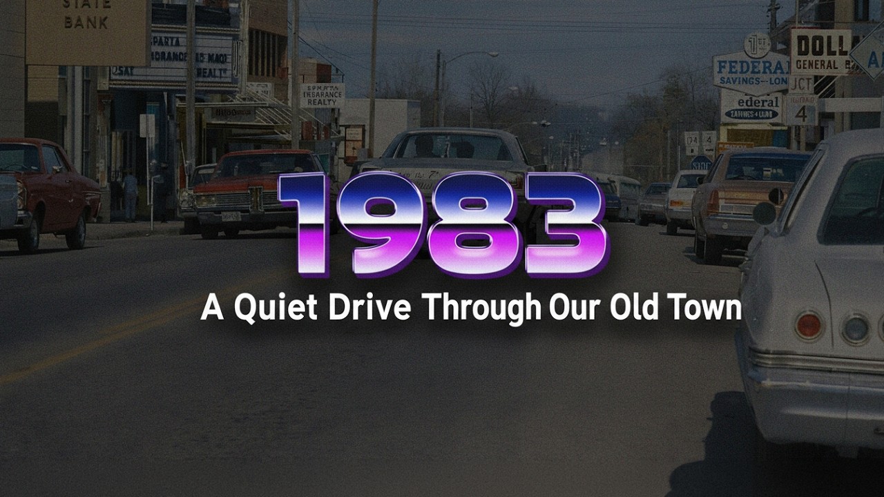 НАЗАД В 1983 — Тихая поездка по нашему старому городу // Ностальгия • Dreamwave • Chillwave Mix