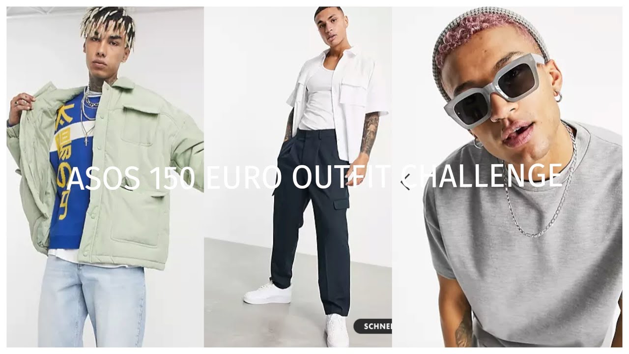 Fr&uuml;hlings-Sommerklamotten 2021 Outfit Challenge | ASOS Anziehsachen unter 150 Euro | Joel Ksn