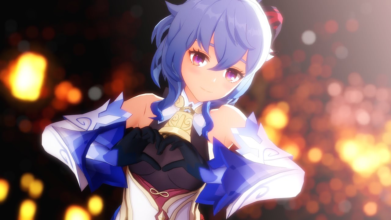 【MMD】桃源恋歌／原神(甘雨)