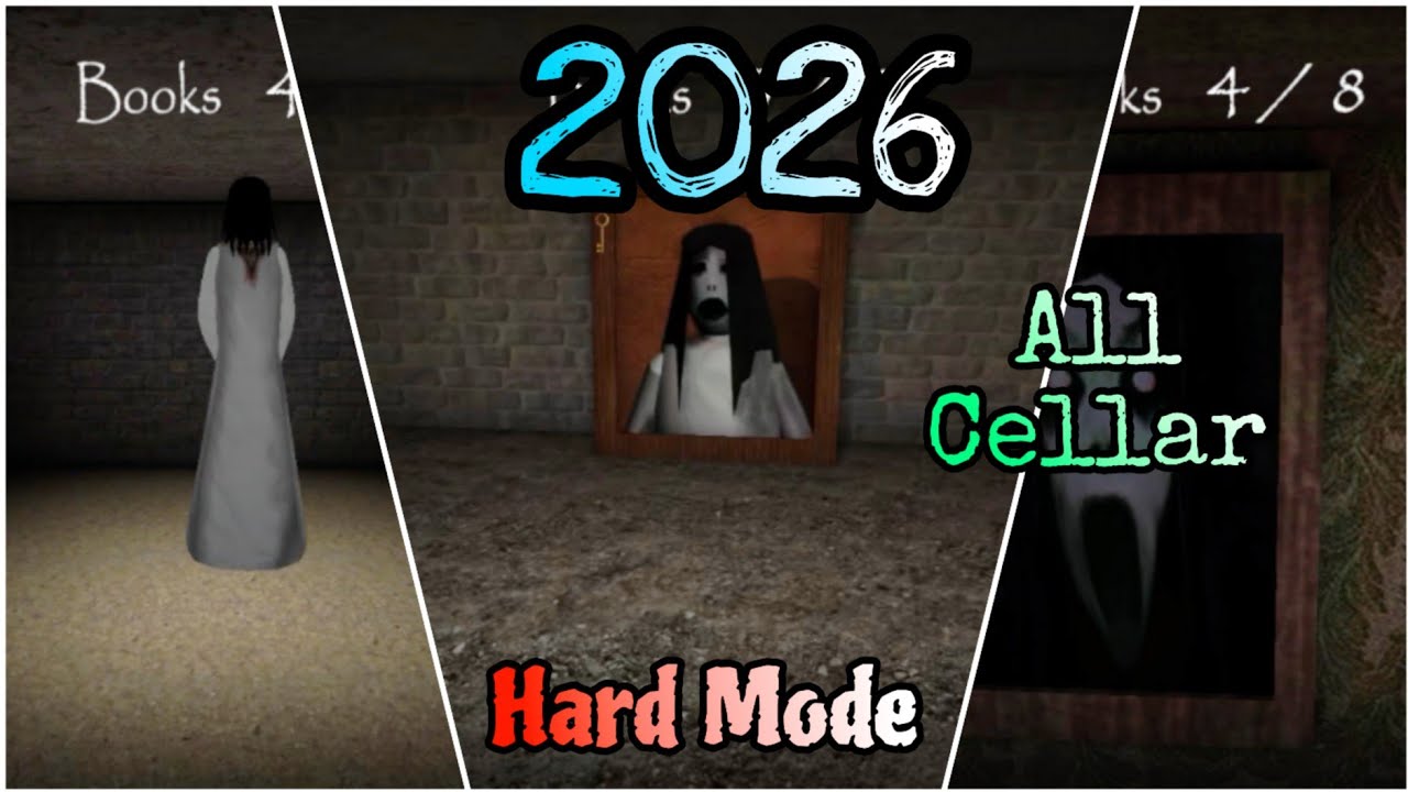 Slendrina The Cellar In 2026 All Cellar Hard Mode Full Gameplay 