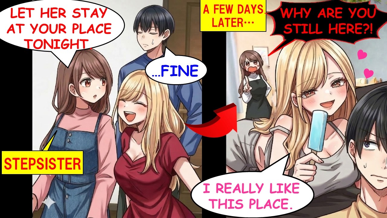 [Manga Dub] My Stepsister Lost It When Her Hot Friend Wouldn&rsquo;t Leave My House[RomCom]