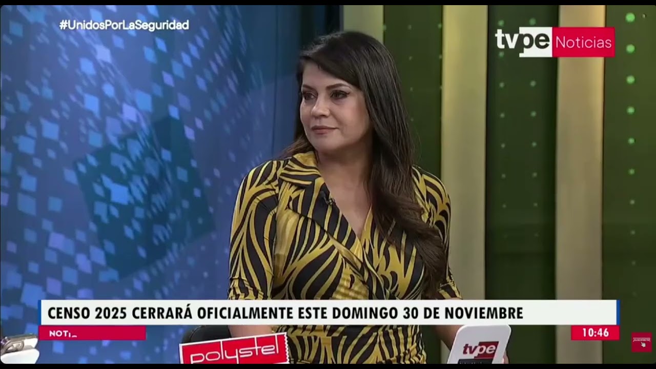 TV PERÚ Censo 2025 cerrará oficialmente este domingo 30 de noviembre