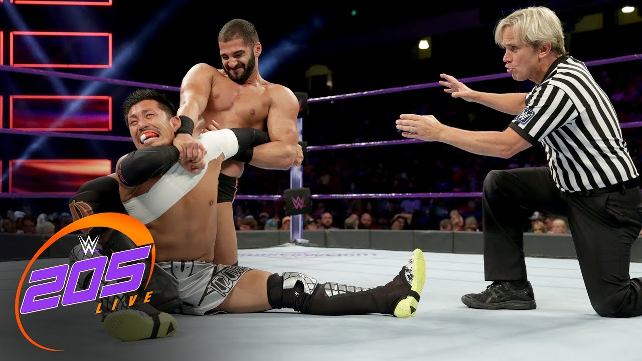 Akira Tozawa vs. Ariya Daivari: WWE 205 Live, July 18, 2017