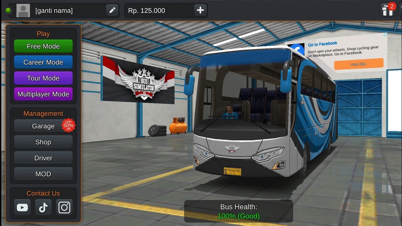 Bus Simulator Indonesia Live 🔴 Real Bus Driving Gameplay | Generate Media