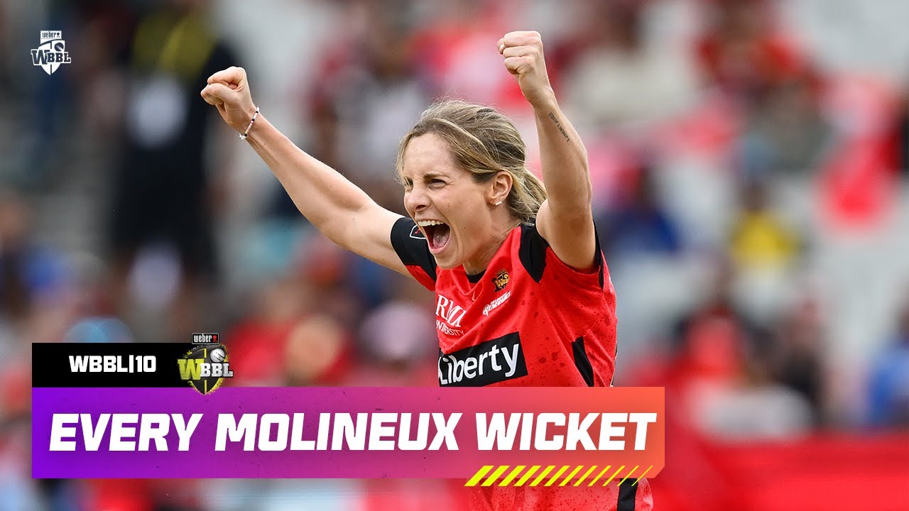 Every Sophie Molineux Wicket In #WBBL10