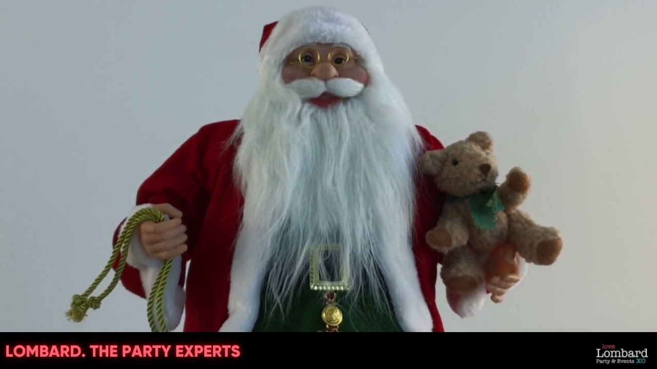 Santa Deluxe Sitting with Music - 2906