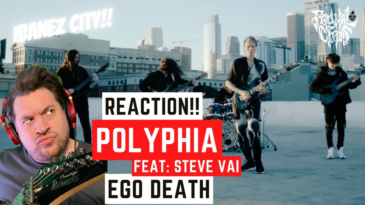 Two Titans Unite!! Polyphia with Vai - Ego Death Reaction!!
