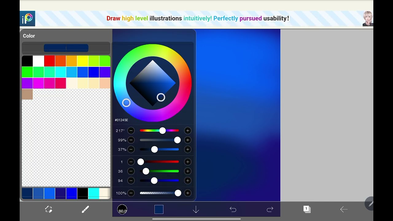 drawing night in ibis paint x!