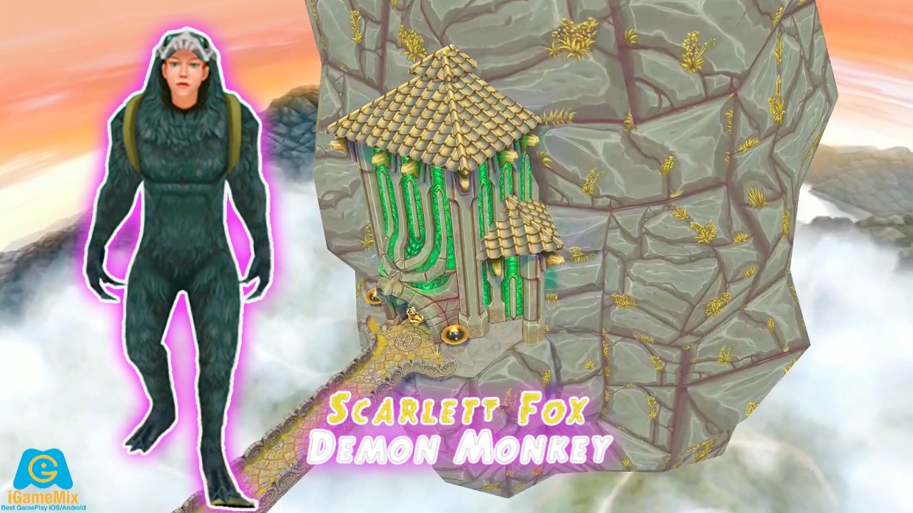 iGameMix💰SKY SUMMIT SCARLET FOX DEMON MONKEY 2026🔥TEMPLE RUN 2⎜GAMEPLAY 🥰 #1390